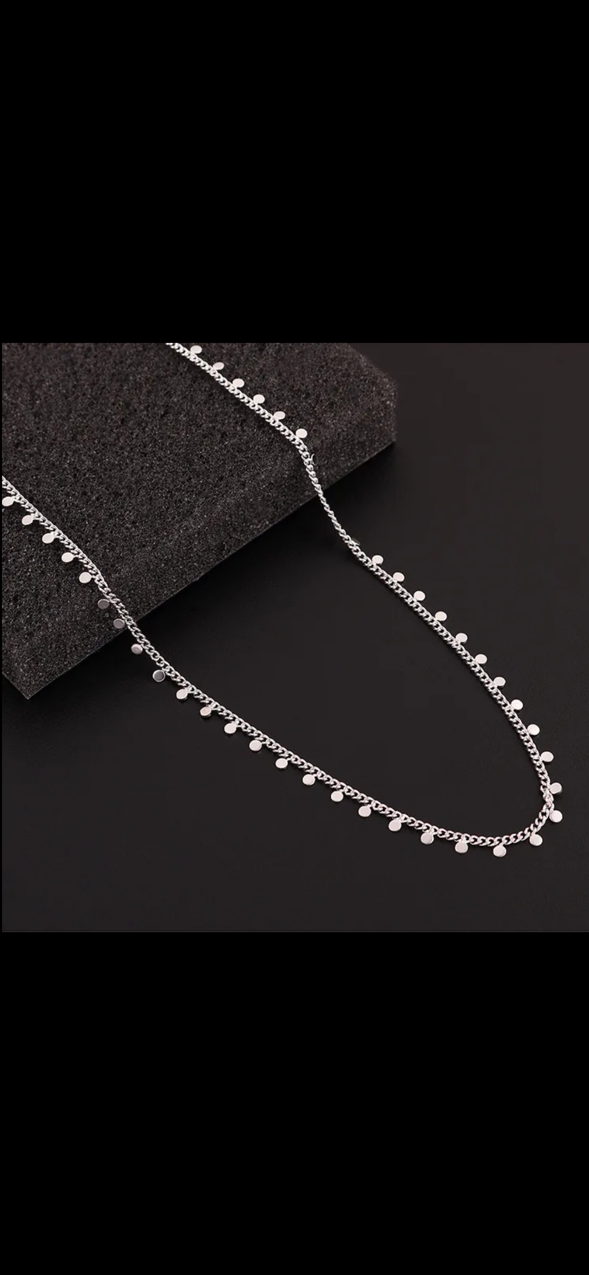 Golden Chain Necklace with Charms – Elegant & Timeless