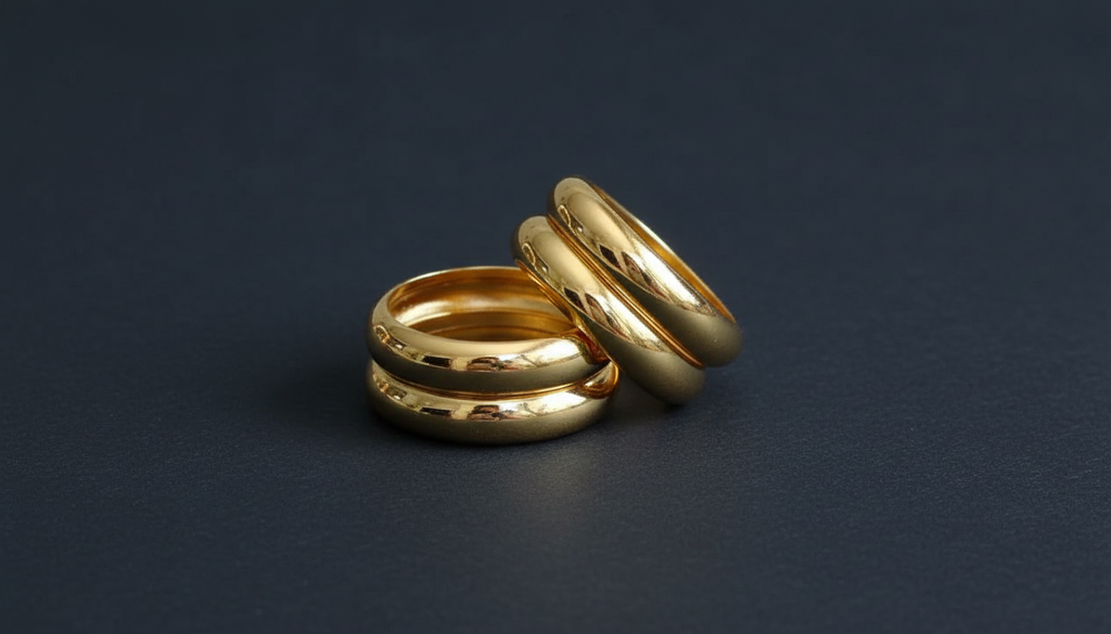 Twin Aura Ring – Premium Stainless Steel