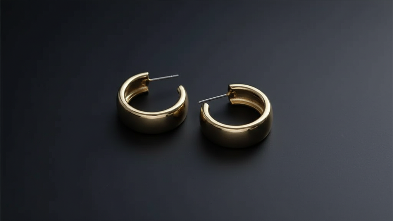 Bold Glow Hoop Earrings – Premium Stainless Steel
