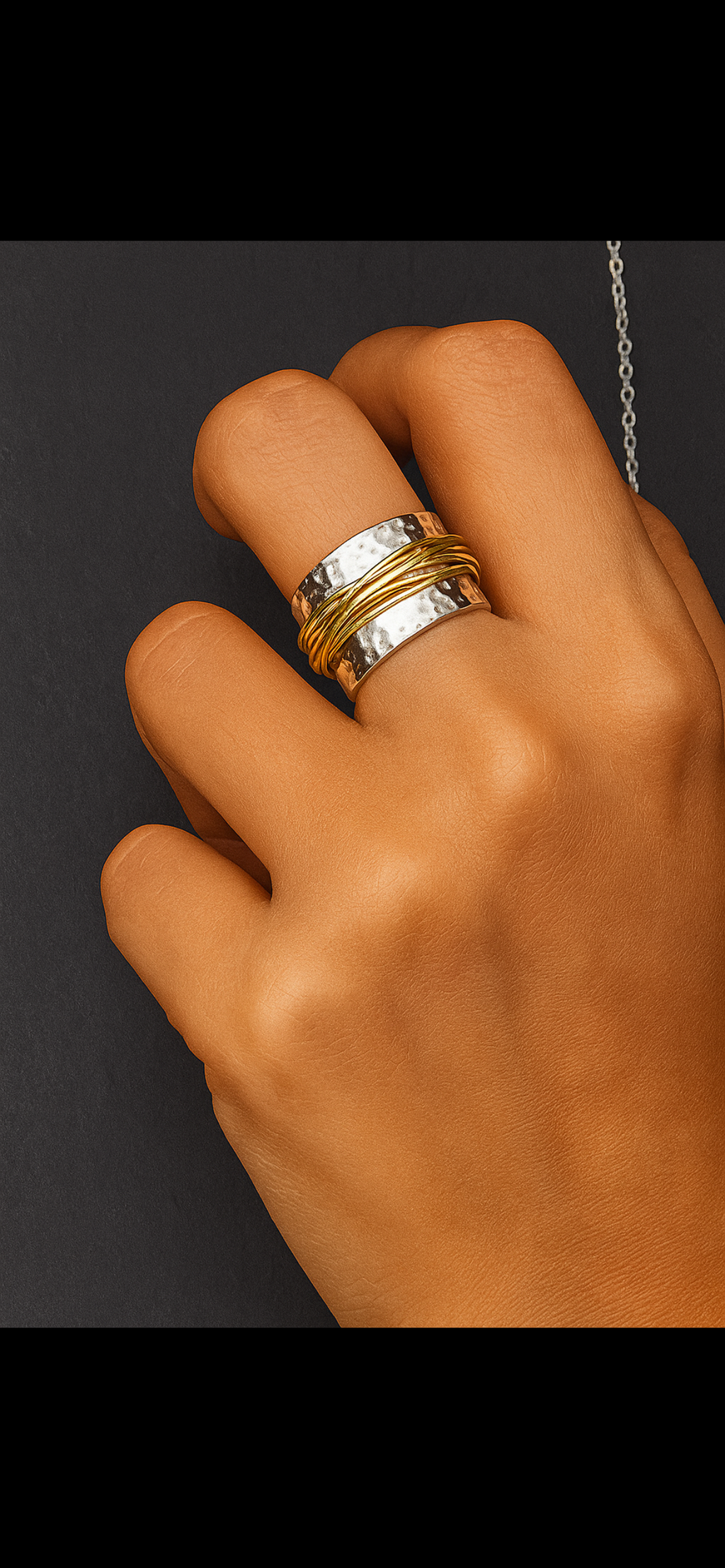 Elemental Fusion Ring – Premium Stainless Steel