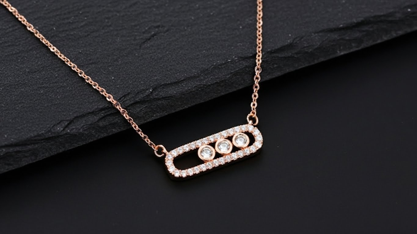 Eternal Bar Necklace – Premium Stainless Steel