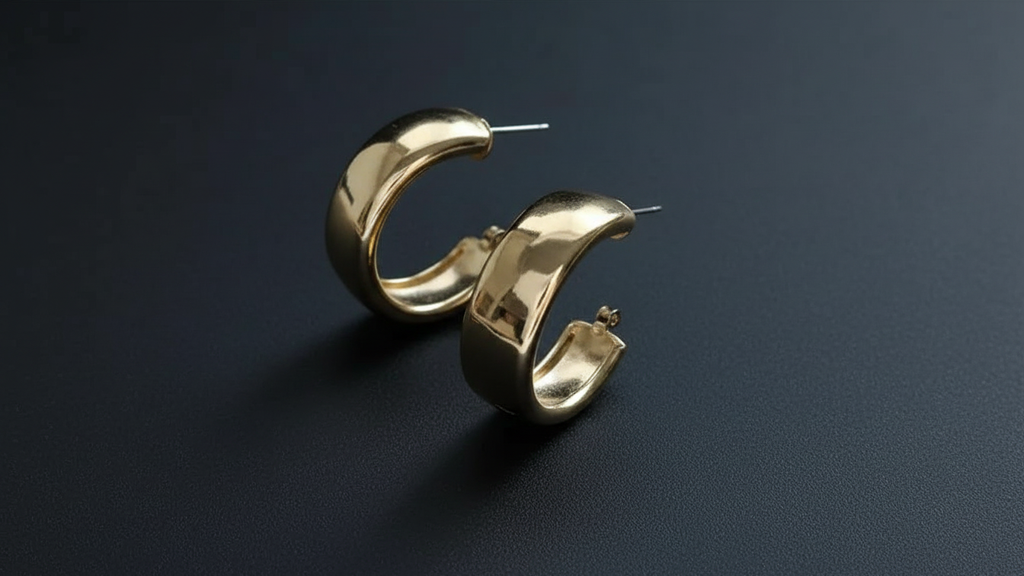 Bold Glow Hoop Earrings – Premium Stainless Steel