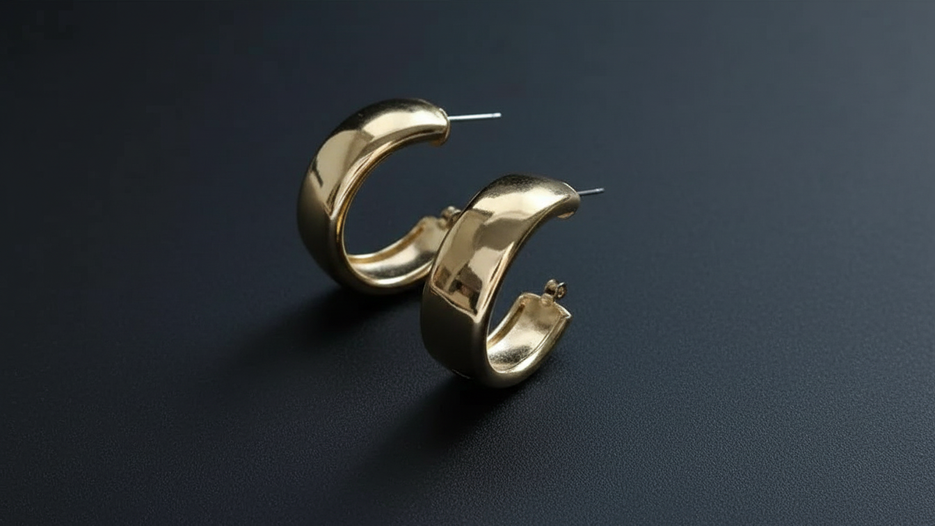 Bold Glow Hoop Earrings – Premium Stainless Steel