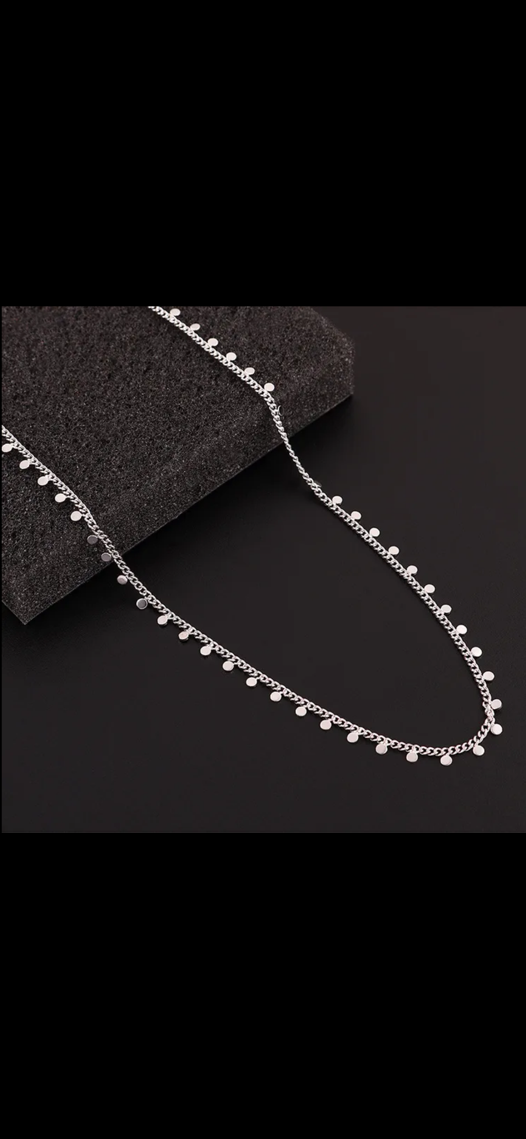 Golden Chain Necklace with Charms – Elegant & Timeless