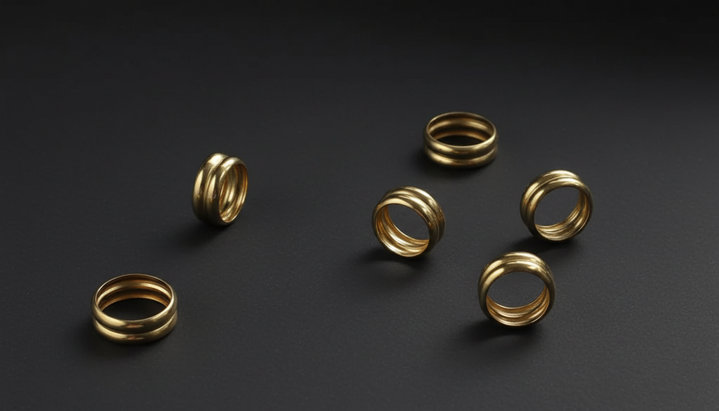 Twin Aura Ring – Premium Stainless Steel