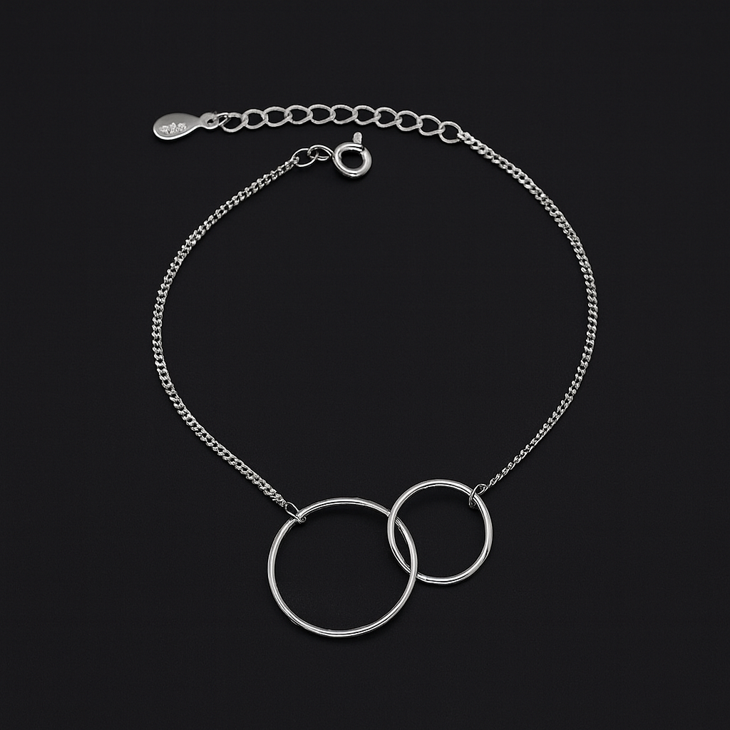 Interlocking Harmony Bracelet – Premium Sterling Stainless Steel
