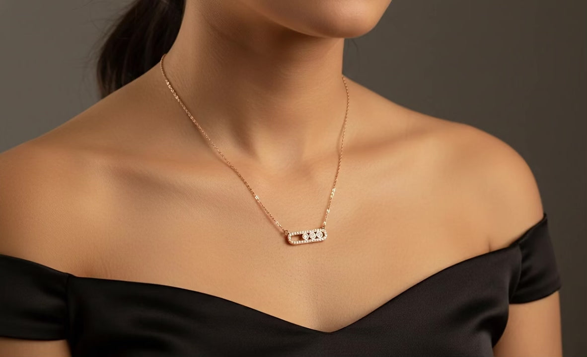 Eternal Bar Necklace – Premium Stainless Steel