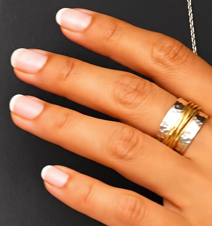 Elemental Fusion Ring – Premium Stainless Steel